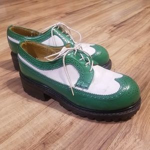 Wingtip Oxford Vintage shoes 90s